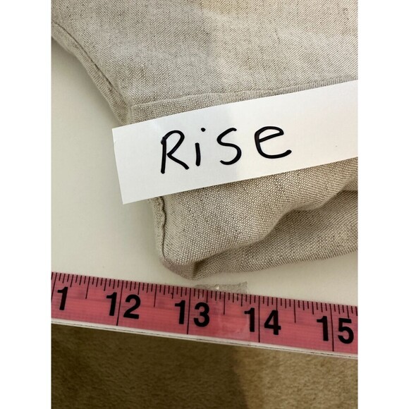 JM Collection Womans Linen Trousers Size XL Beachy Lagenlook Quiet Luxury Vacay - Picture 5 of 13